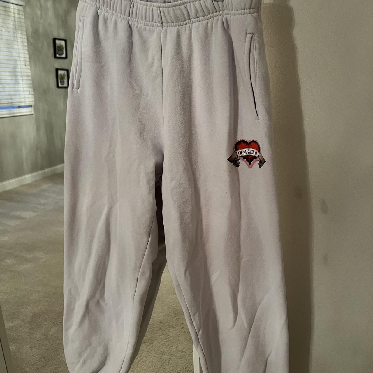 White playboy online sweats