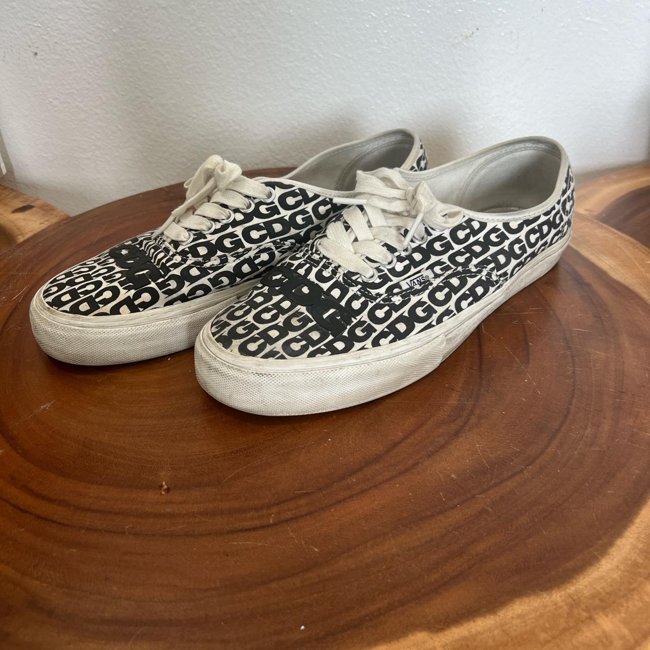 CDG Vans Vault Authenic Size 9.5 NO. Depop