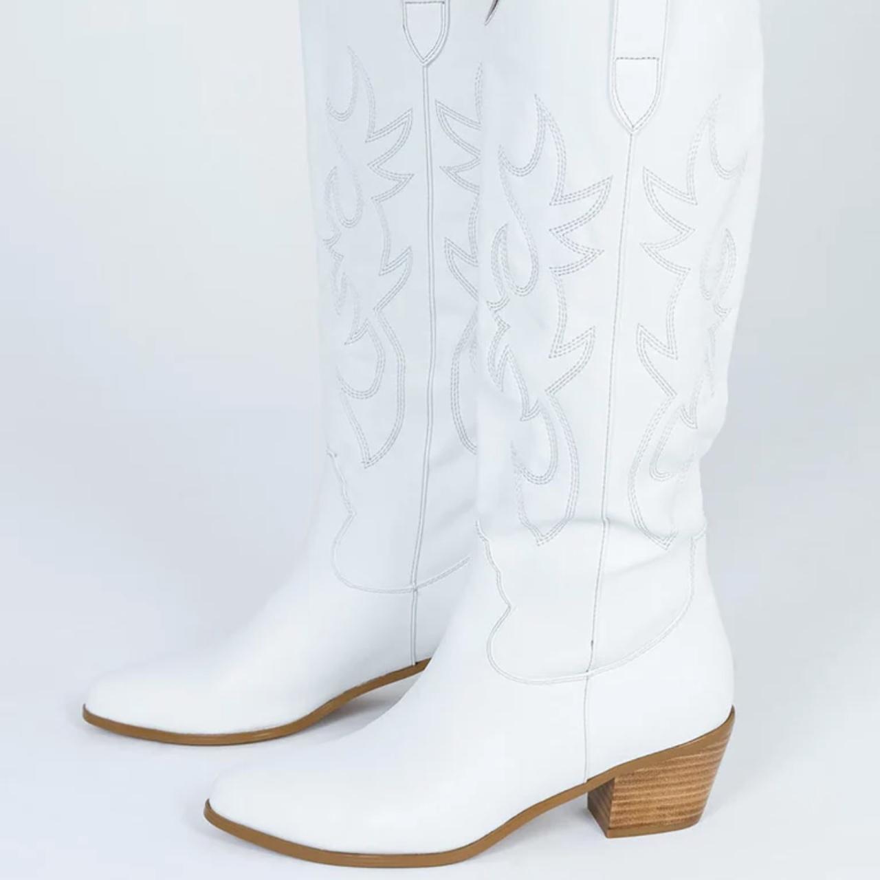 Princess Polly Women's Boots Depop