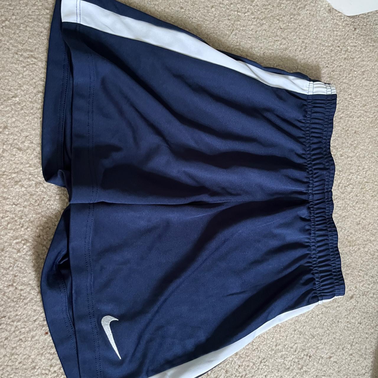 womens nike shorts navy