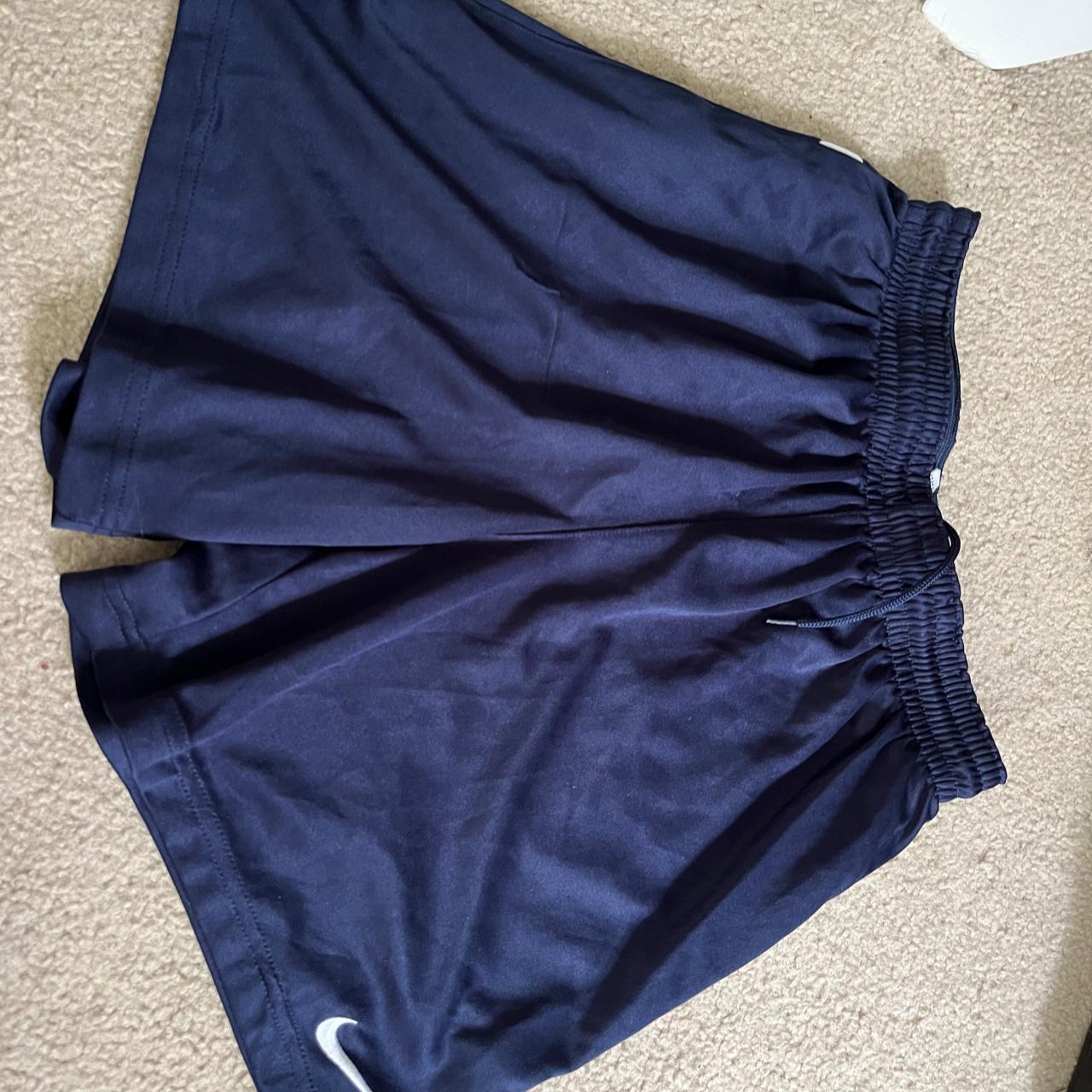 womens nike shorts navy