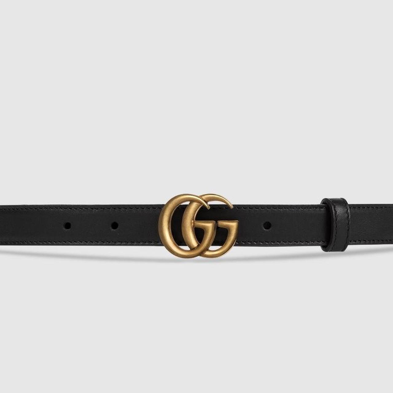 Gucci hot sale 2cm belt