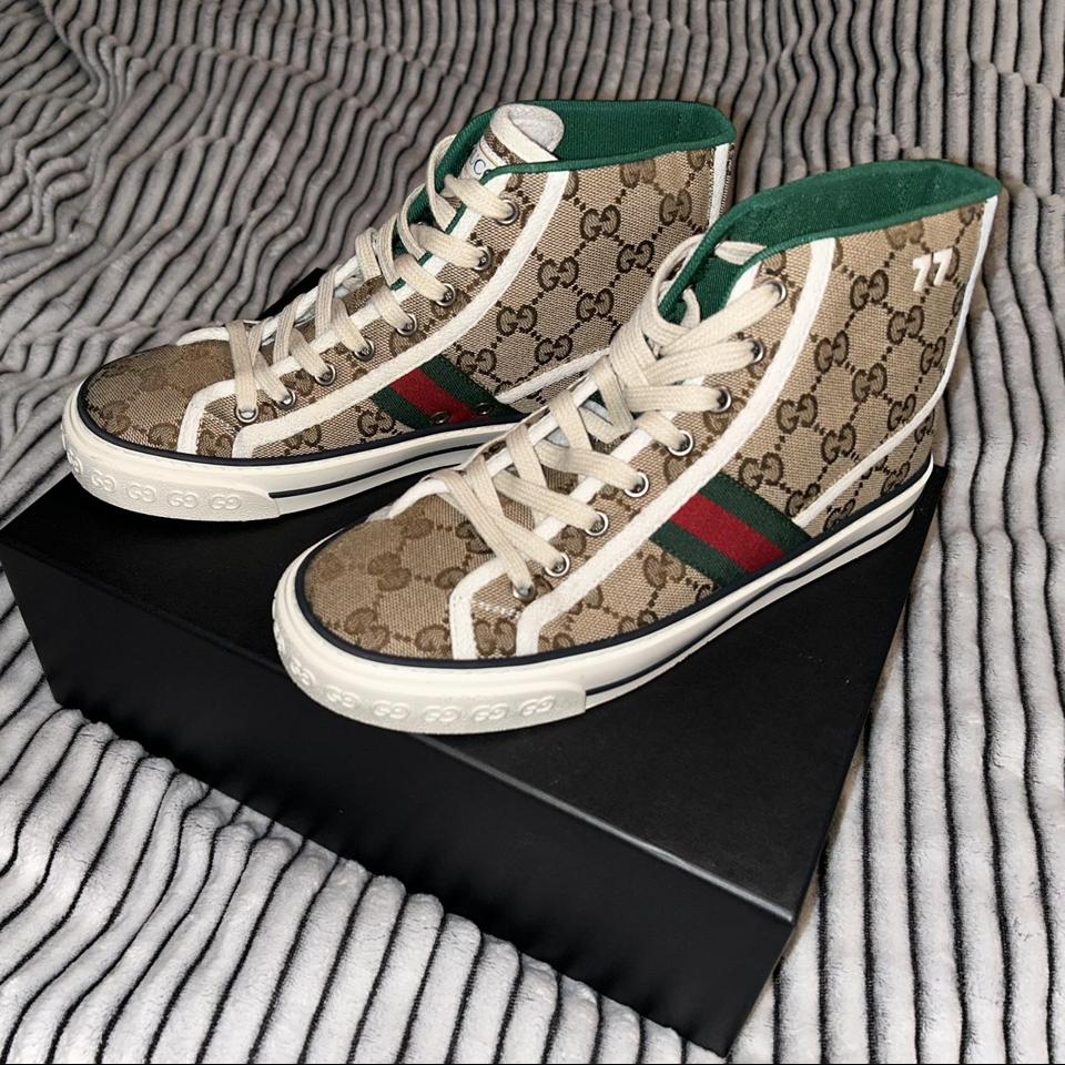 Gucci Tennis 1977 Slip-On Sneaker. Size 36. - Depop