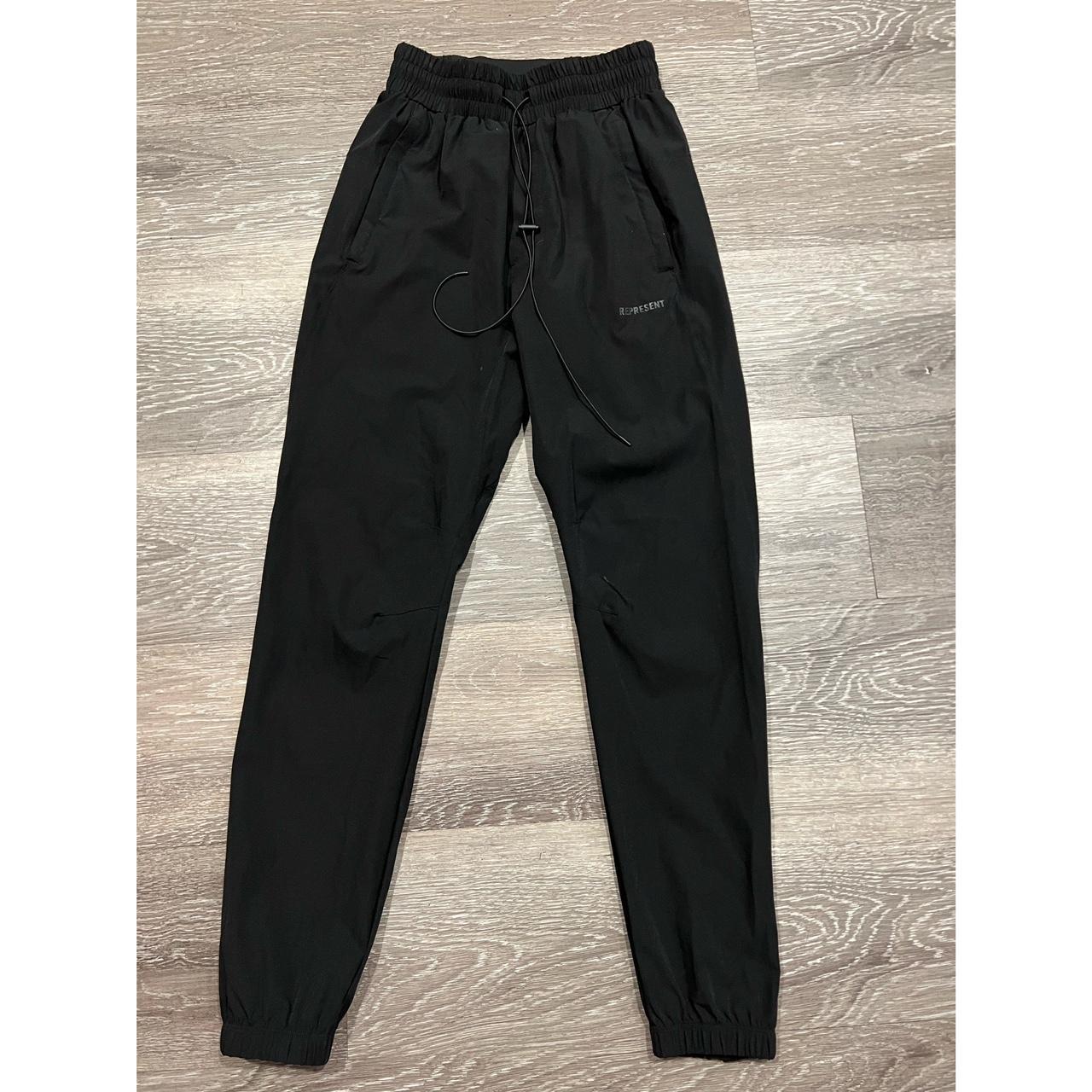 Represent Women's Black Joggers-tracksuits | Depop