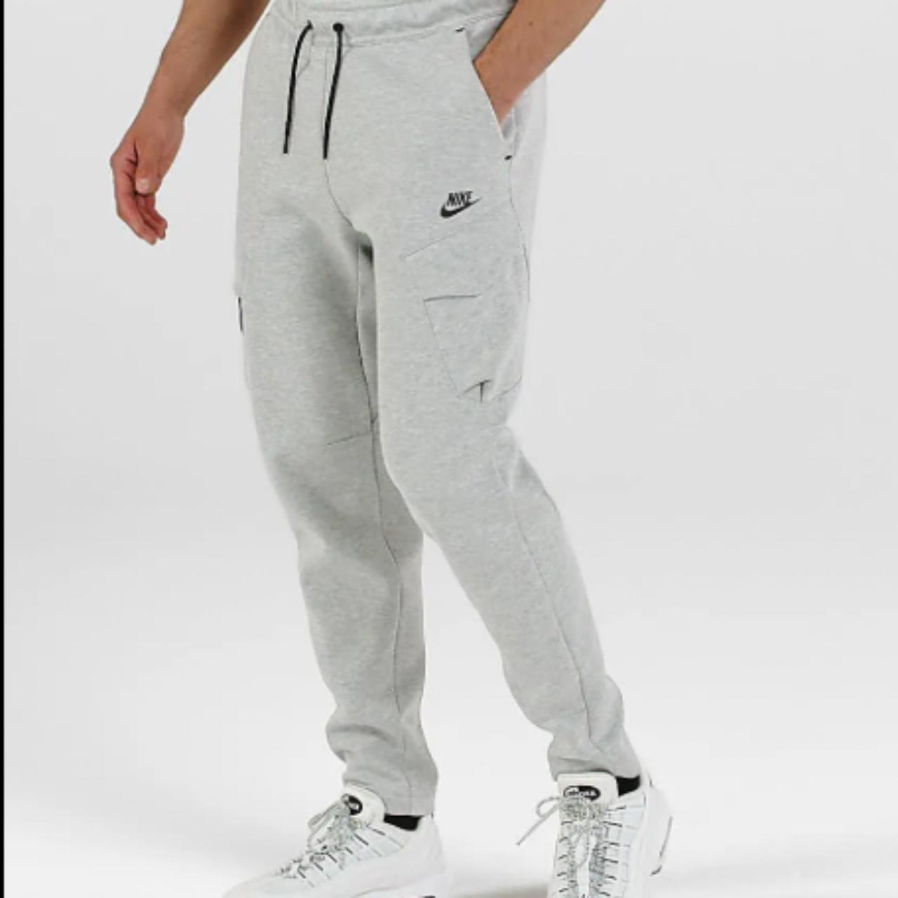 nike tracksuit grey men