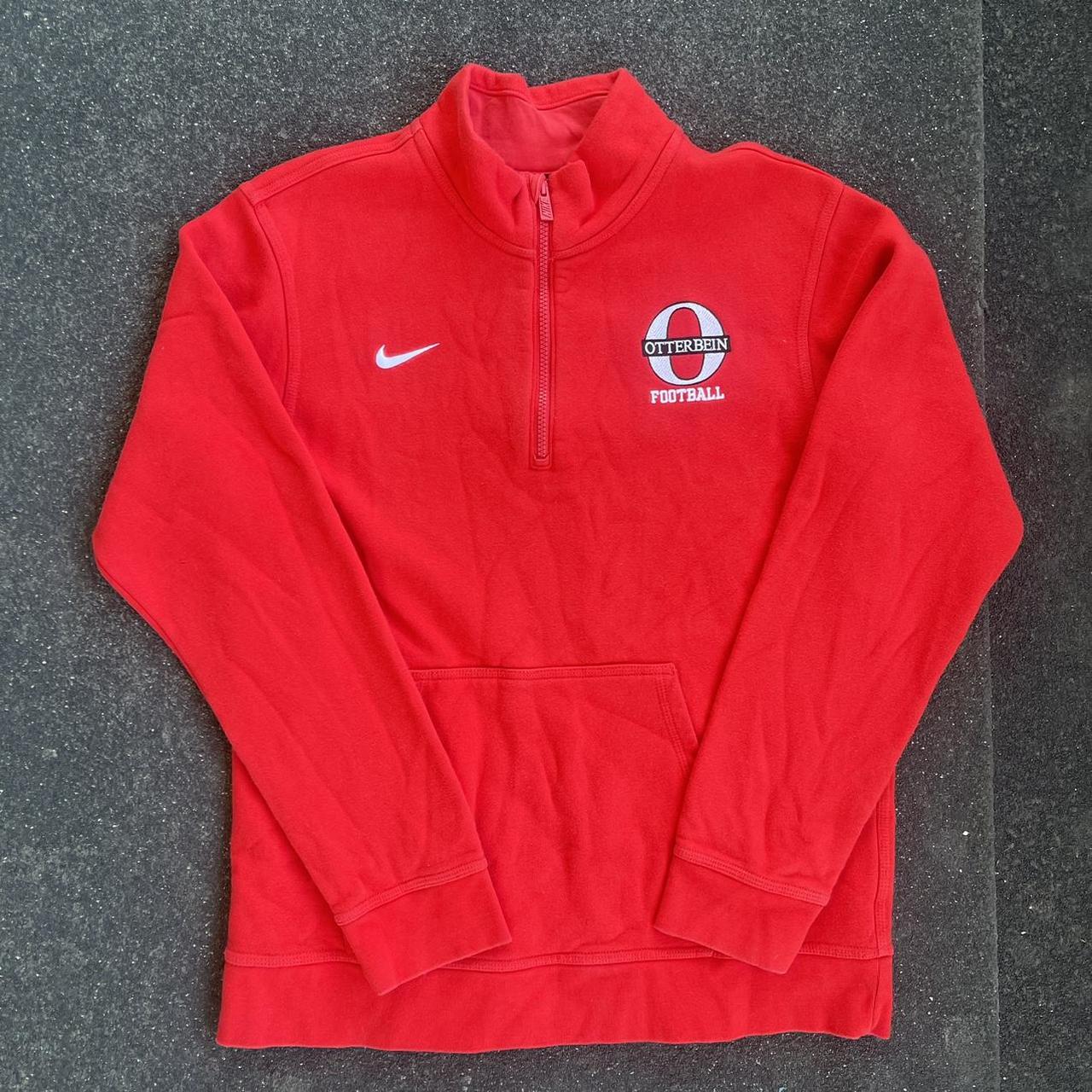 otterbein university football nike quarter zip... Depop