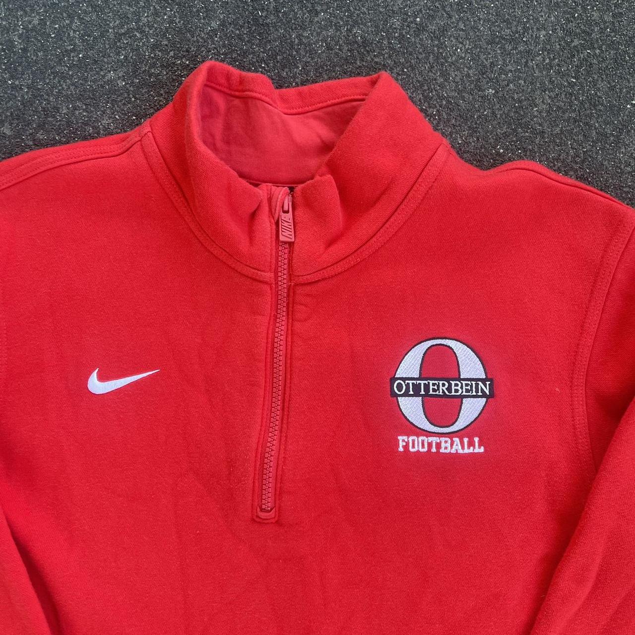 otterbein university football nike quarter zip... Depop