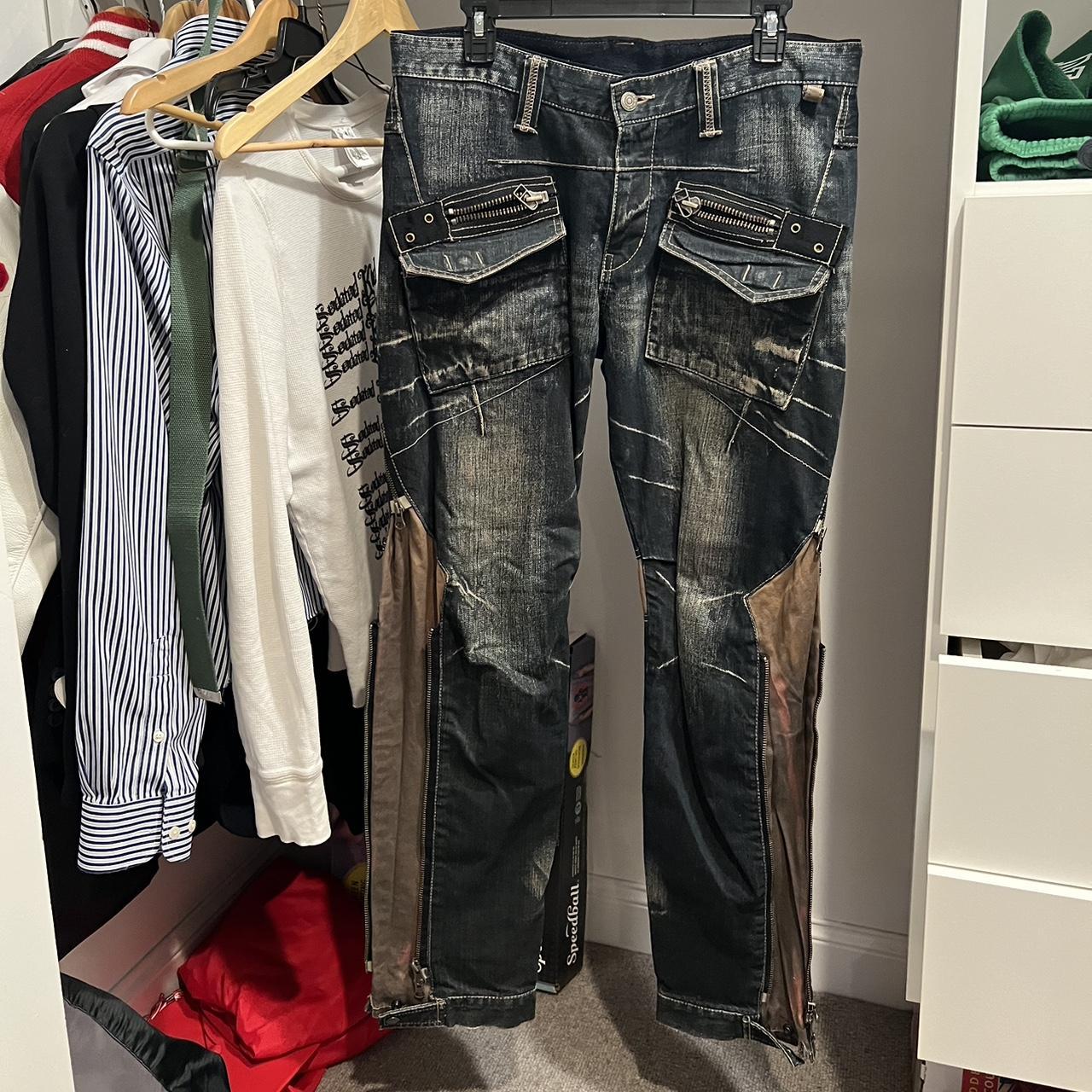 archive PPFM Denim Pant archive PPFM gimmick black denim pants M