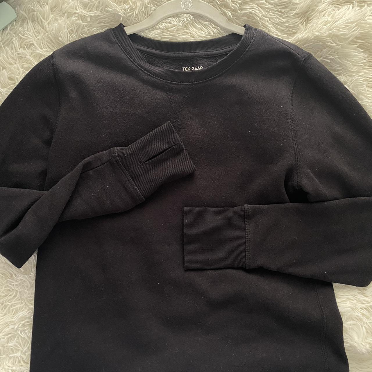 Women's Black Sweatshirt | Depop