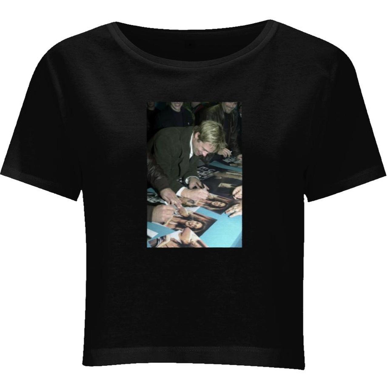 Graphic baby tee crop y2k 2000s style Brad