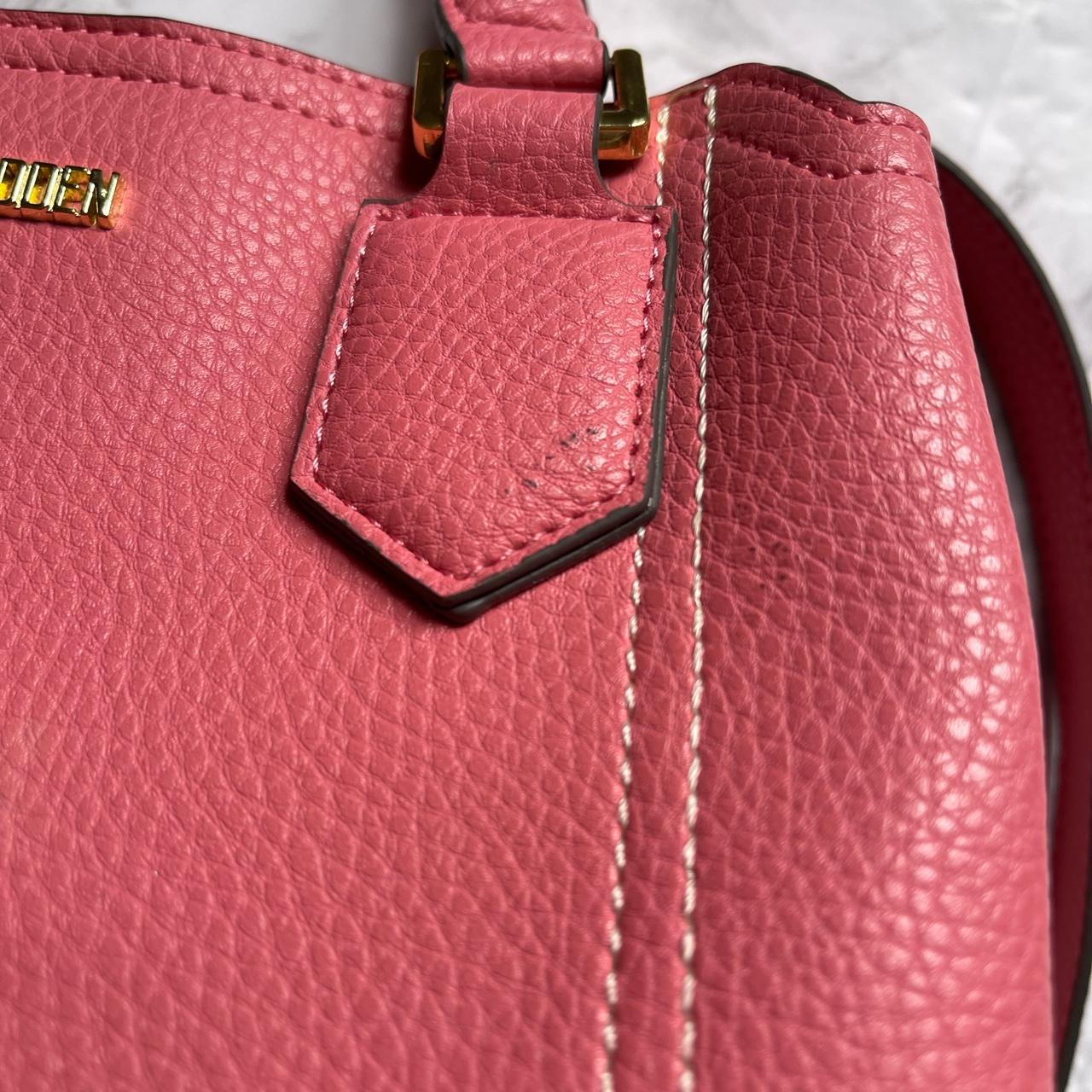 fuchsia pink steve madden crossbody bag , slightly - Depop