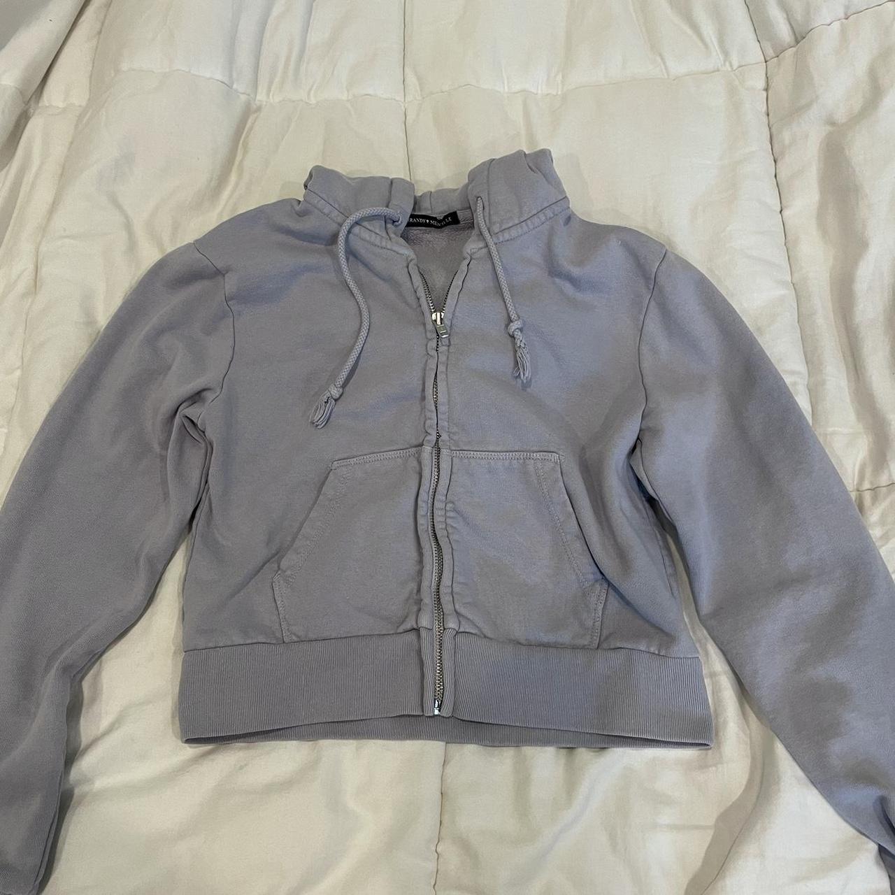 Brandy Melville Periwinkle Crystal Hoodie/Jacket