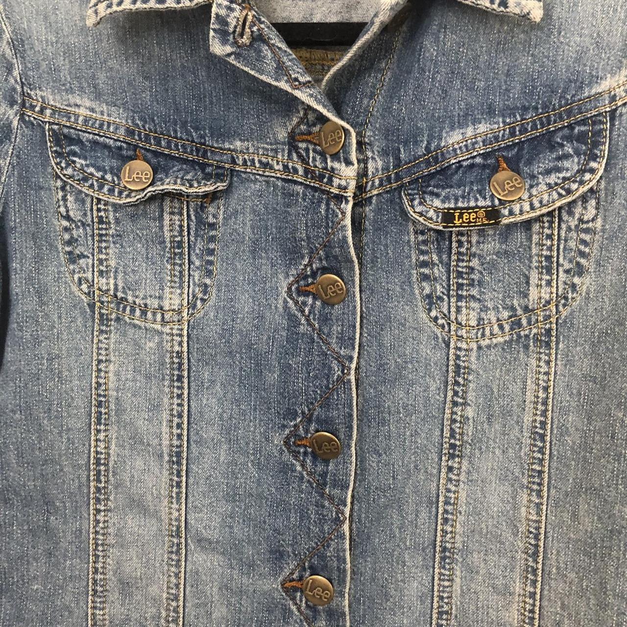 Cutest vintage Lee denim dress ★ Size small... - Depop