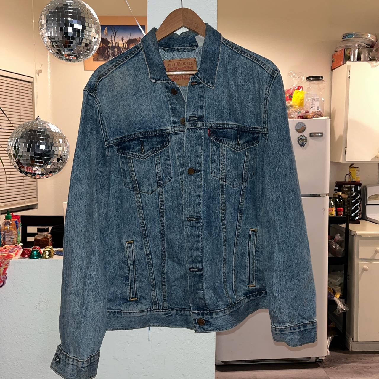 Levi's Men's Blue Jacket | Depop