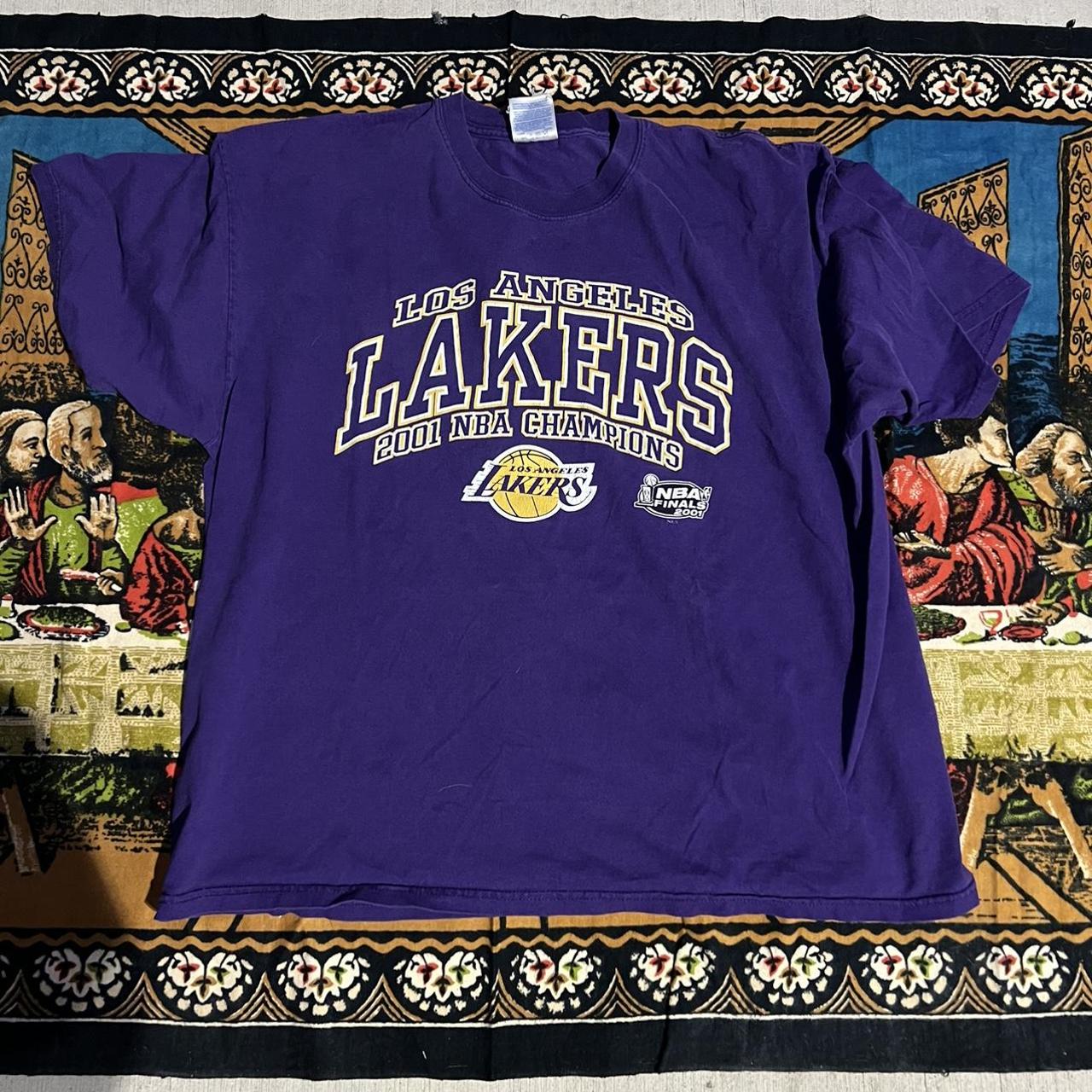 lakers championship shirt vintage