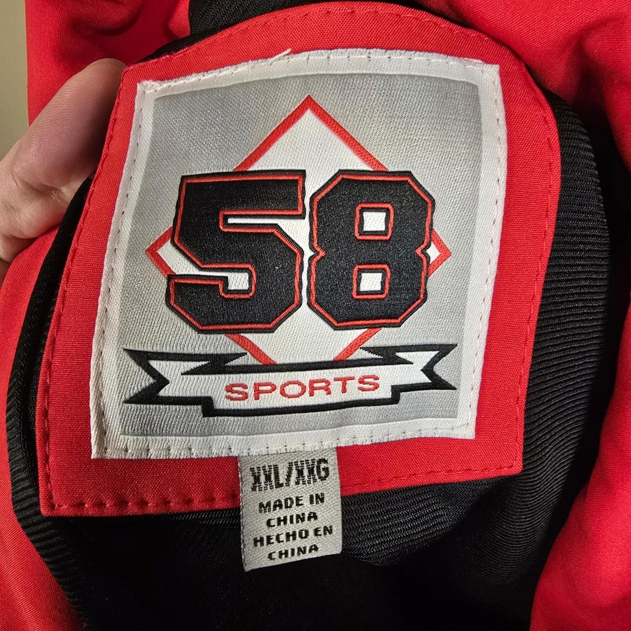 Source Unknown Men's Polyester Jacket - Red/White… - image 6