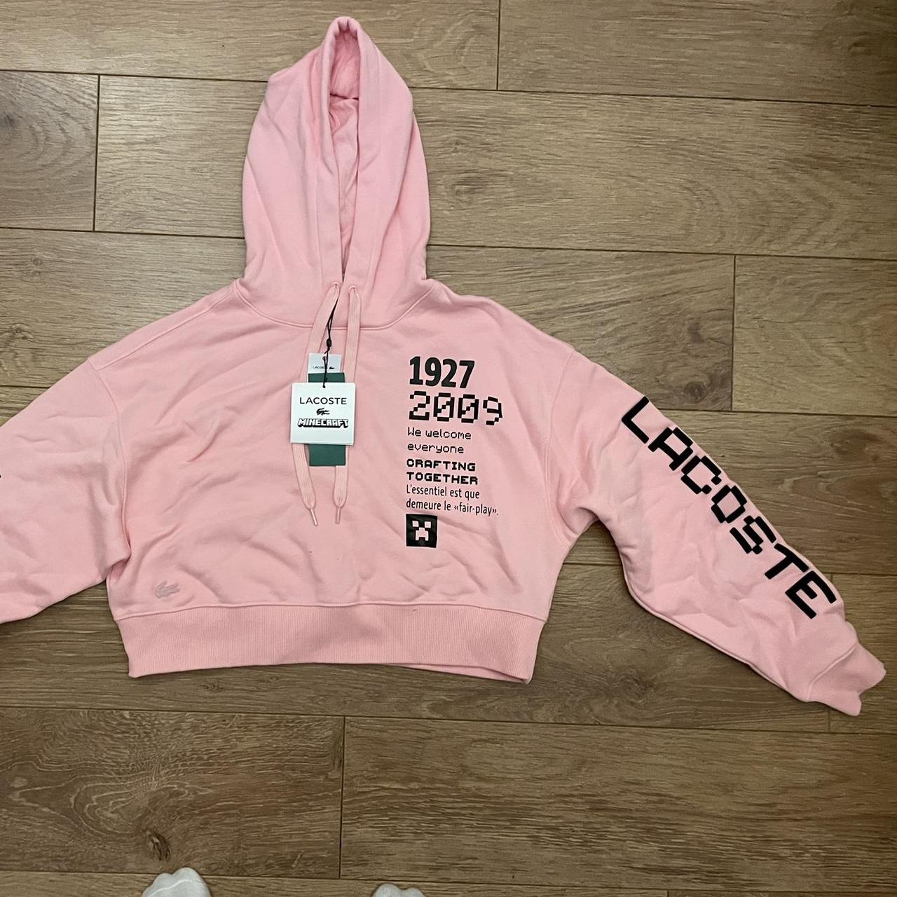 Limited Edition Lacoste X Minecraft Cropped | Depop