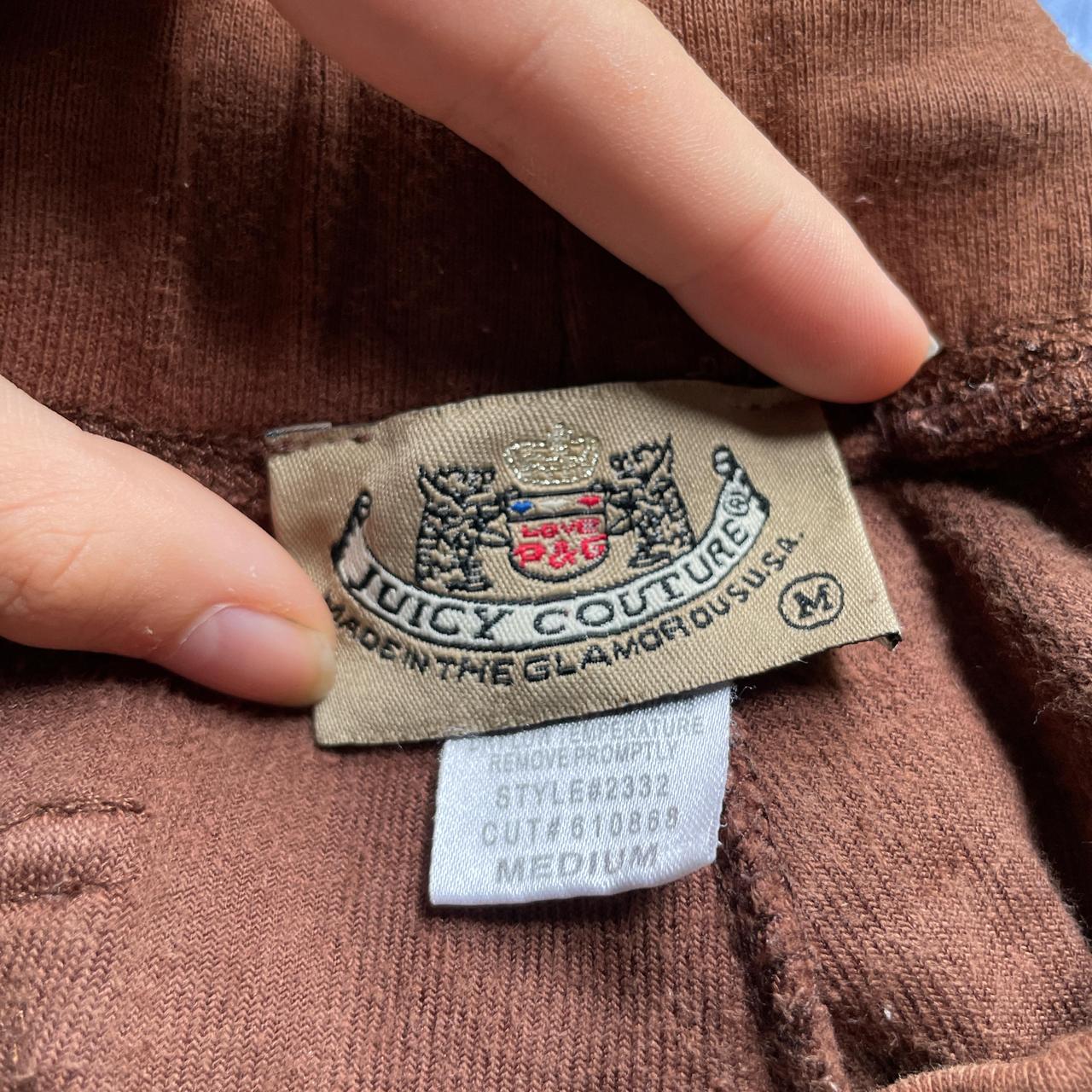 Amazing brown juicy couture tracksuit Depop