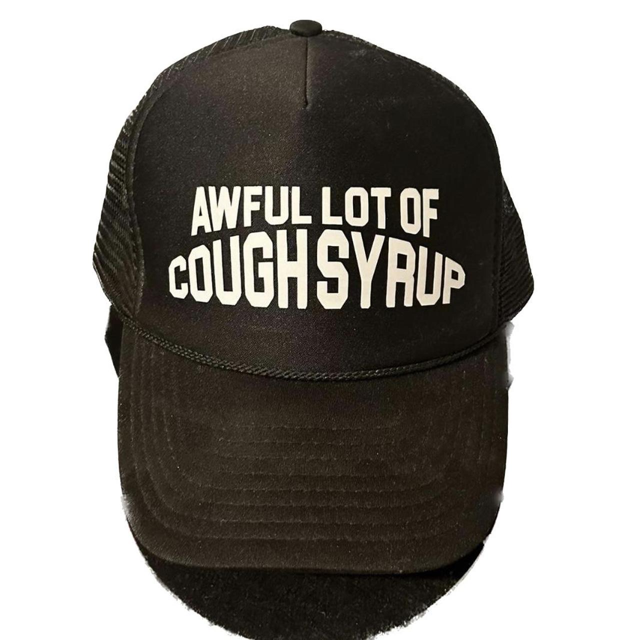 Awful lot of cough syrup hat Rare listing MERCH... Depop