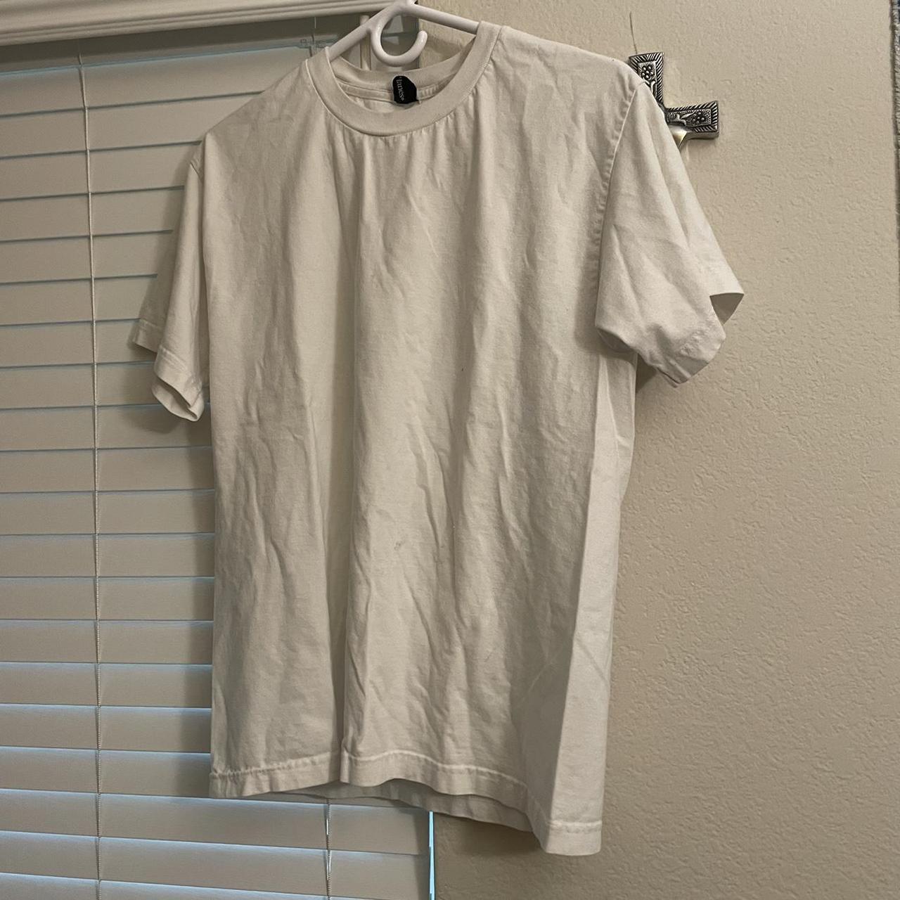 White tee hanes Free shipping Depop