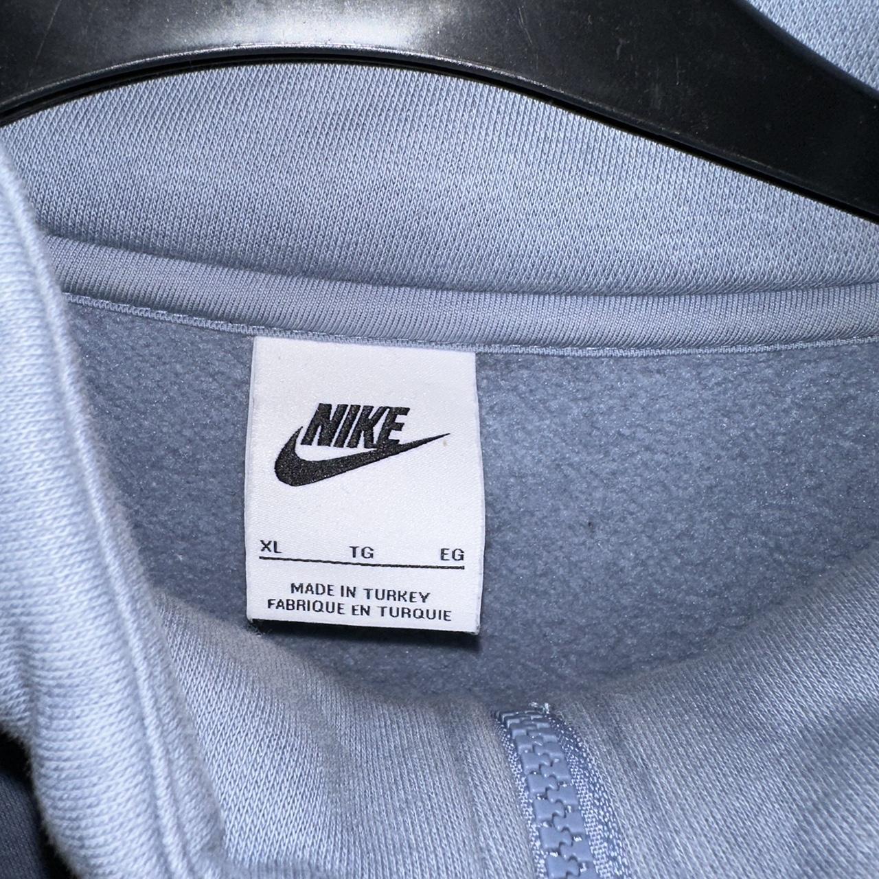 nike blue quarter zip womens