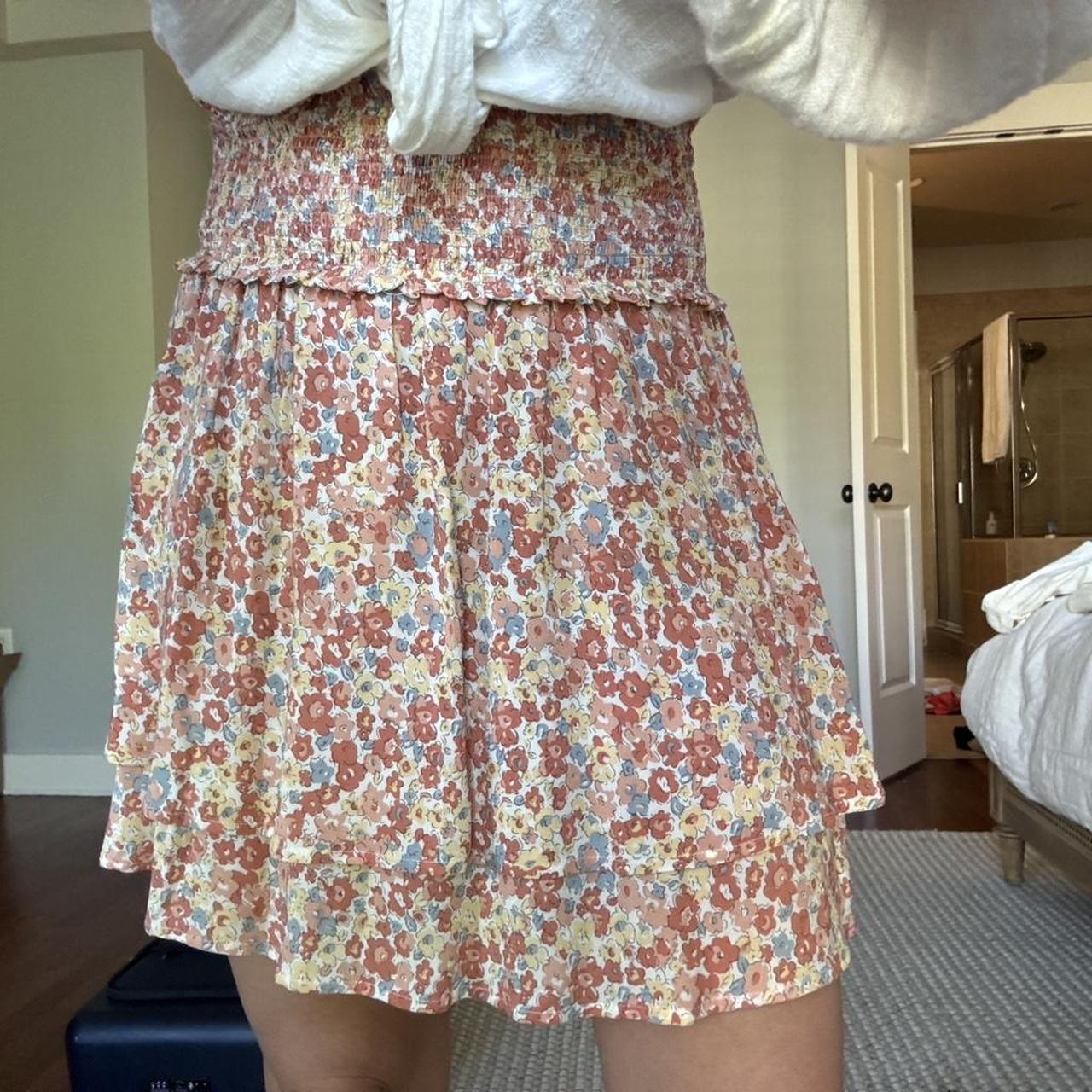 Rails Women's Skirt - Multi/Pink - XS – Rails flo… - image 1