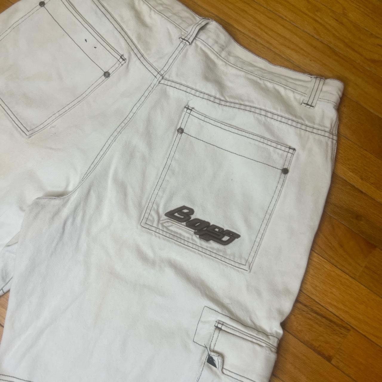BAGGY JNCO STYLE BOSS CARPENTER SHORTS SIZE 38 FREE... - Depop