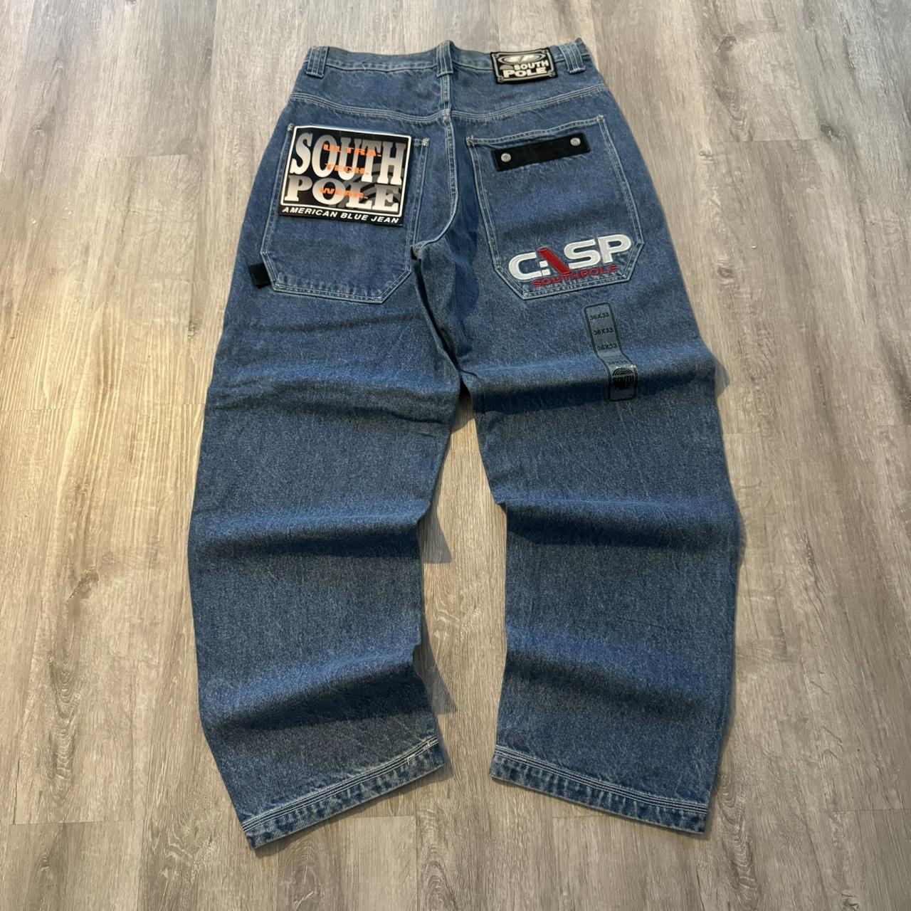 BAGGY VINTAGE SOUTHPOLE DEADSTOCK 90S JNCO STYLE... - Depop