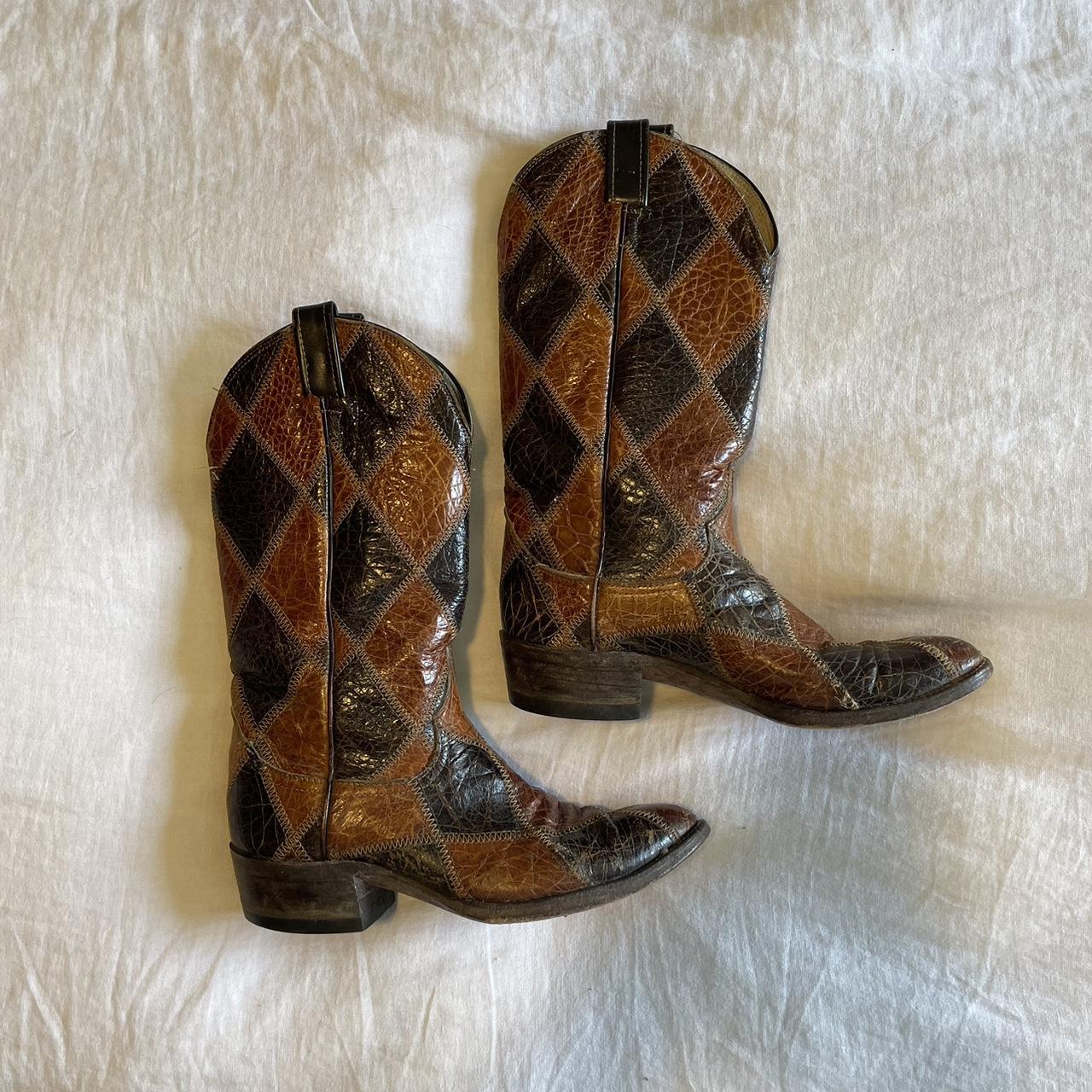 Larry outlet Mahan exotic cowboy boots