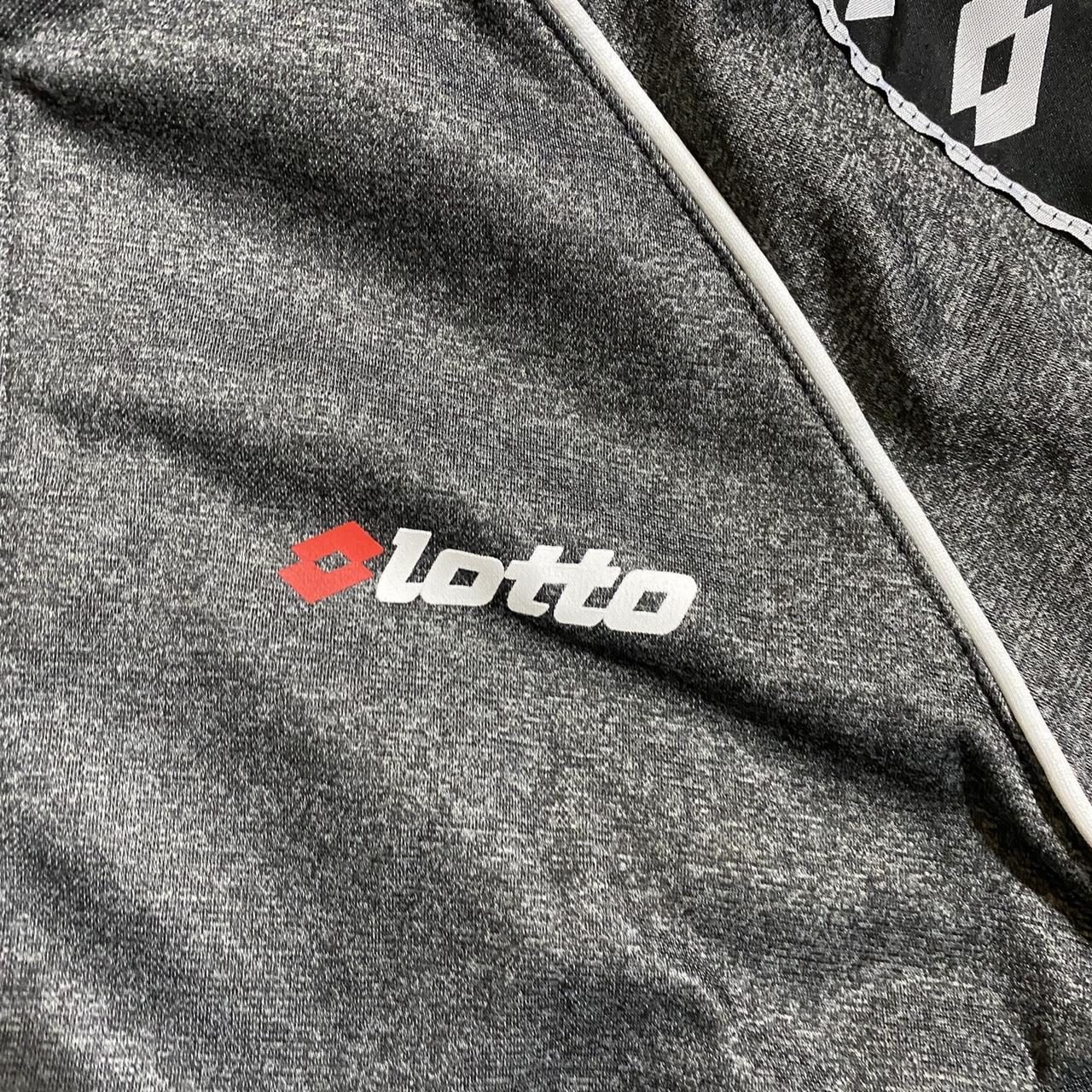 Lotto Men's Silver and Grey Jacket | Depop