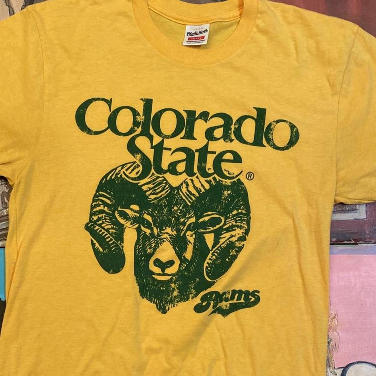 Men's Green Colorado State Rams Through the Years T-Shirt