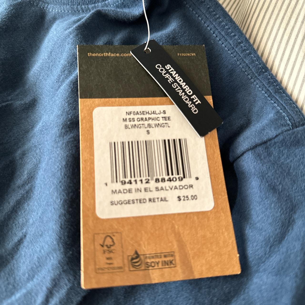 The North Face Men's Navy T-shirt (3)