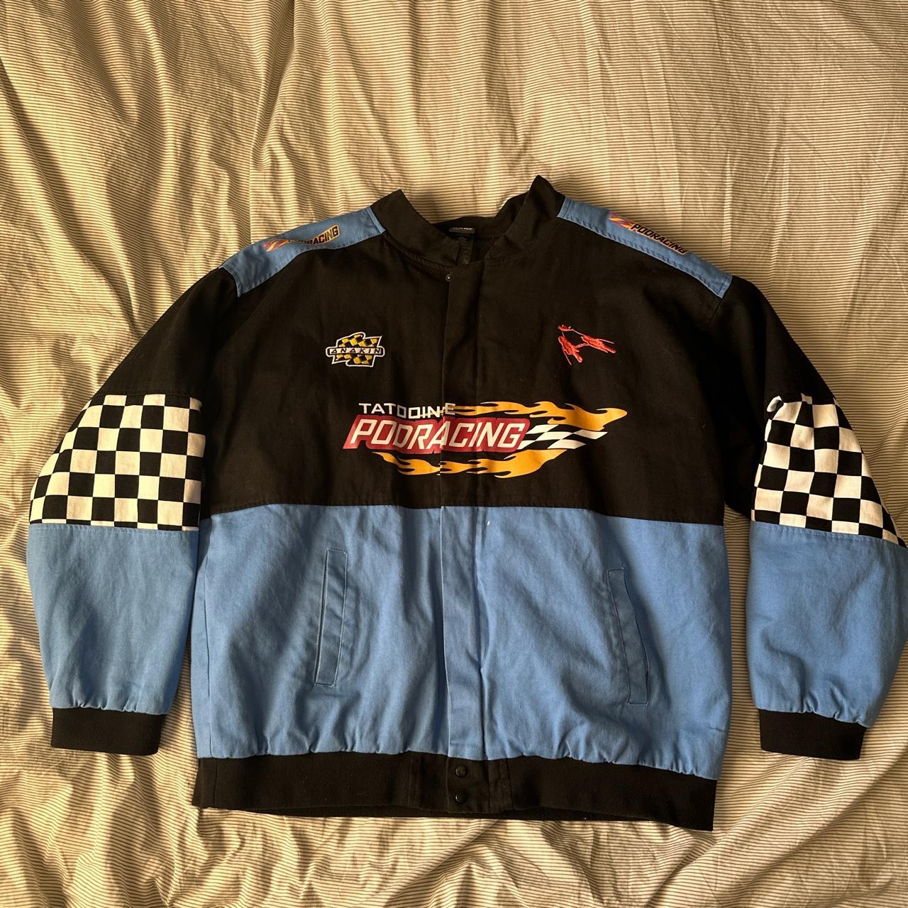 STAR WARS racing jacket , perfect condition , worn... - Depop