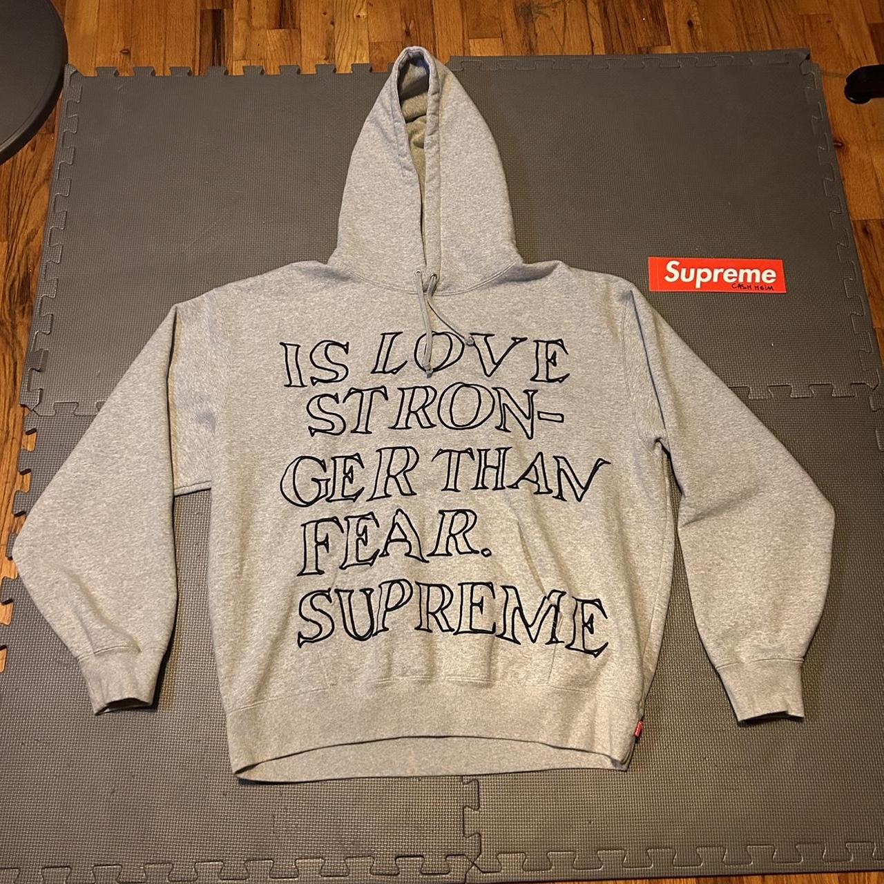 Supreme x CPFM Love Stronger Than Fear, New/Never...