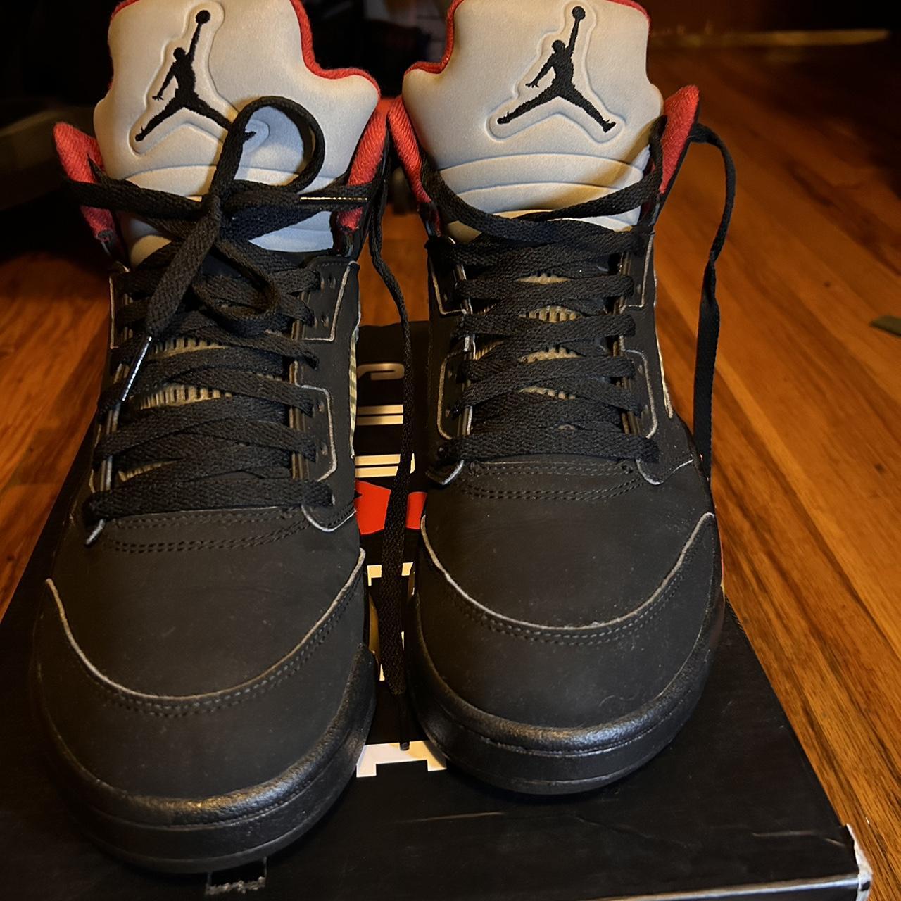 Supreme x Air Jordan 5 Black