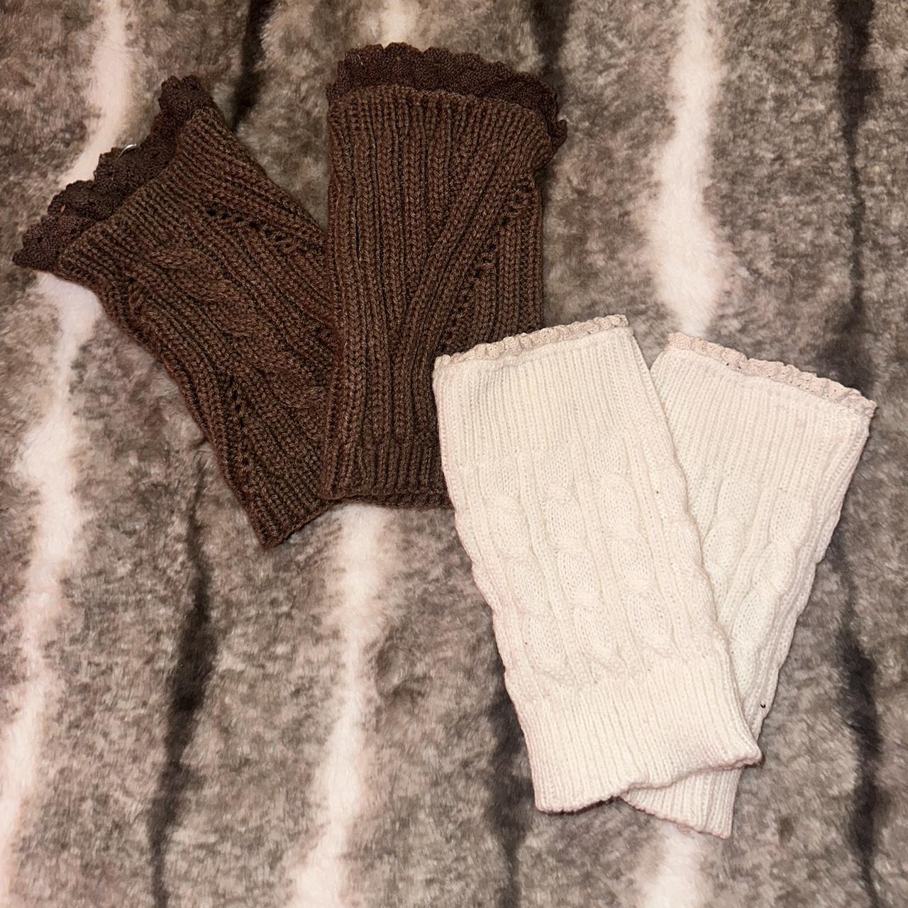 y2k leg/arm warmer set - Depop