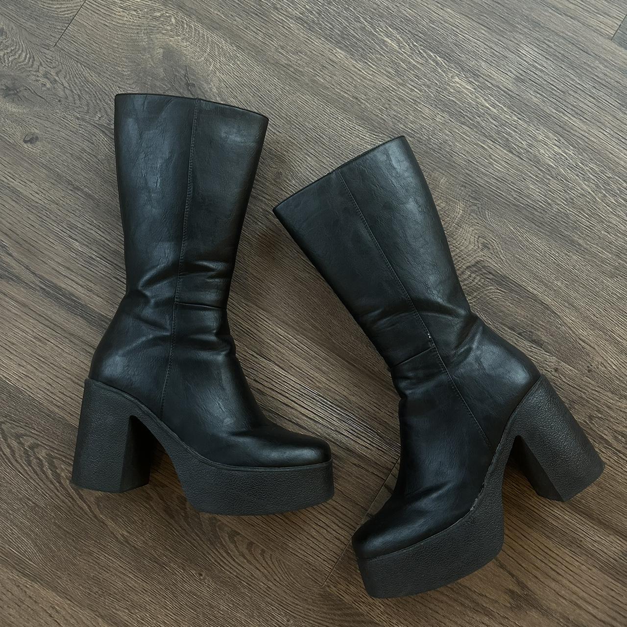 Lamoda platform boots size US 8 - Depop