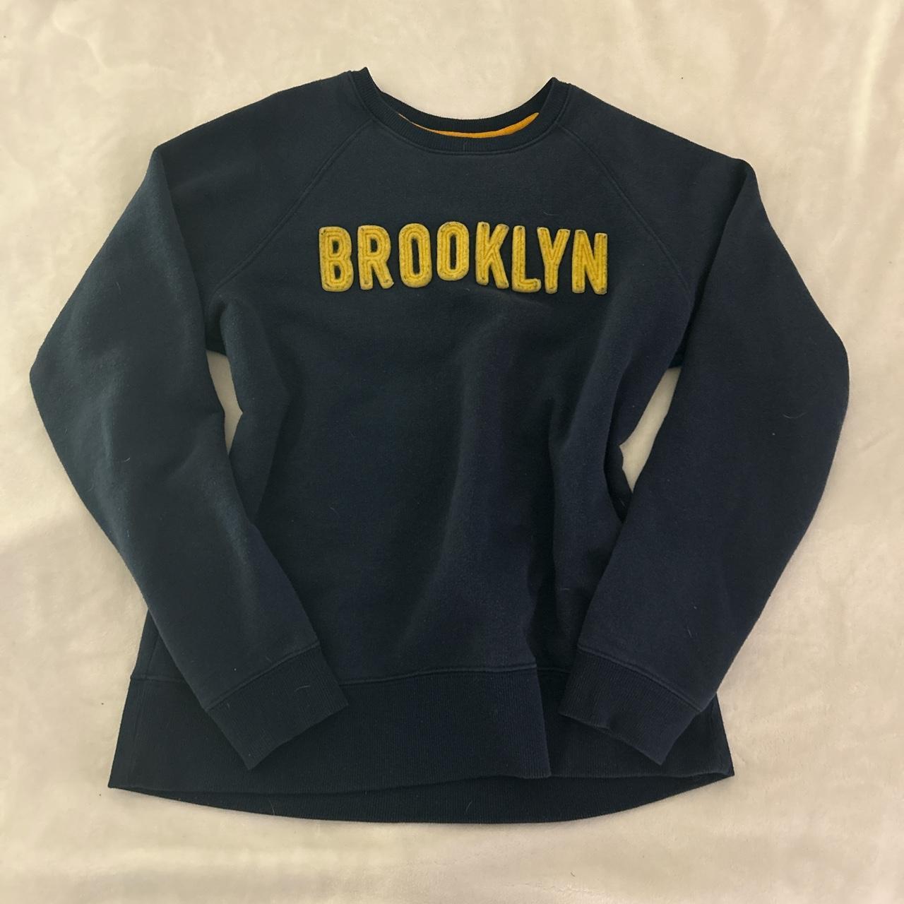 Brooklyn sweatshirt crewneck, size is medium but... - Depop