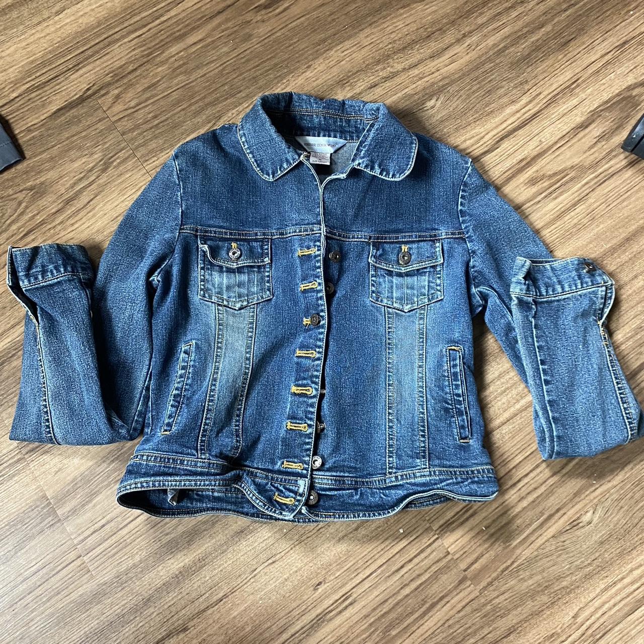 Finesse denim jacket Size M - Depop