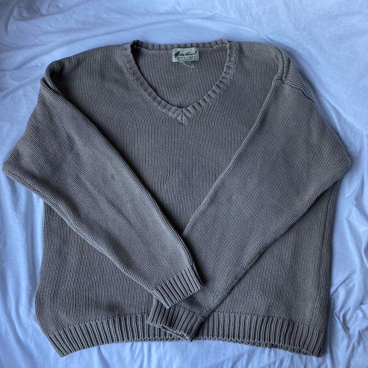 Eddie bauer v outlet neck sweaters