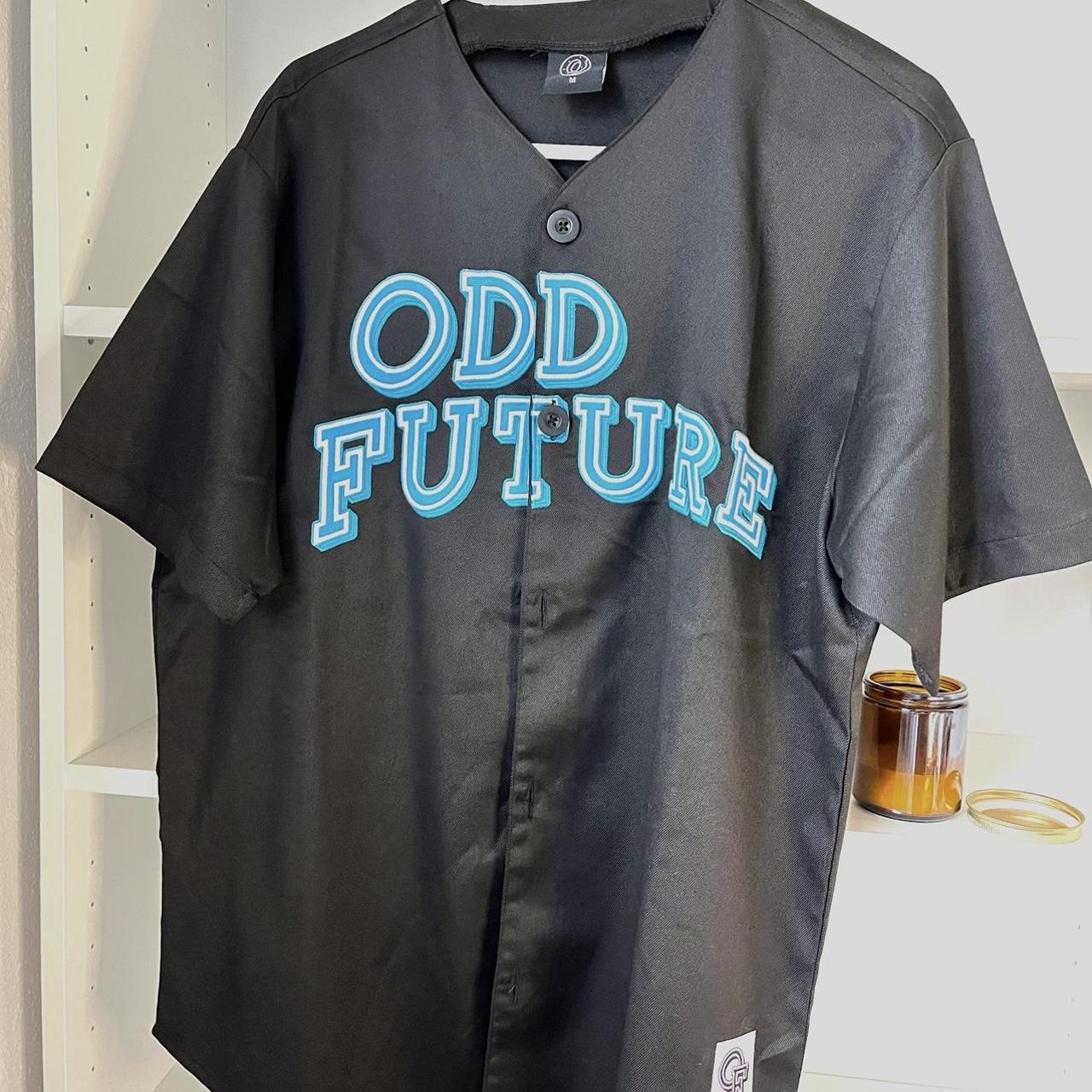 Odd Future Teal & Purple Baseball Jersey