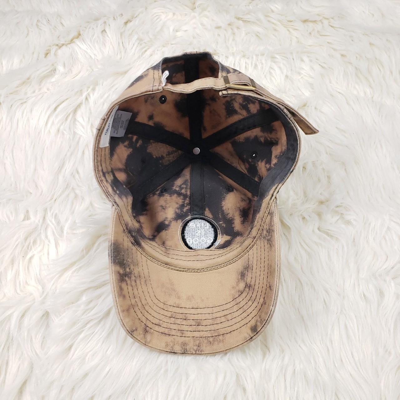 Life is Good Bleached Grunge Strap Back Hat LIFE IS - Depop