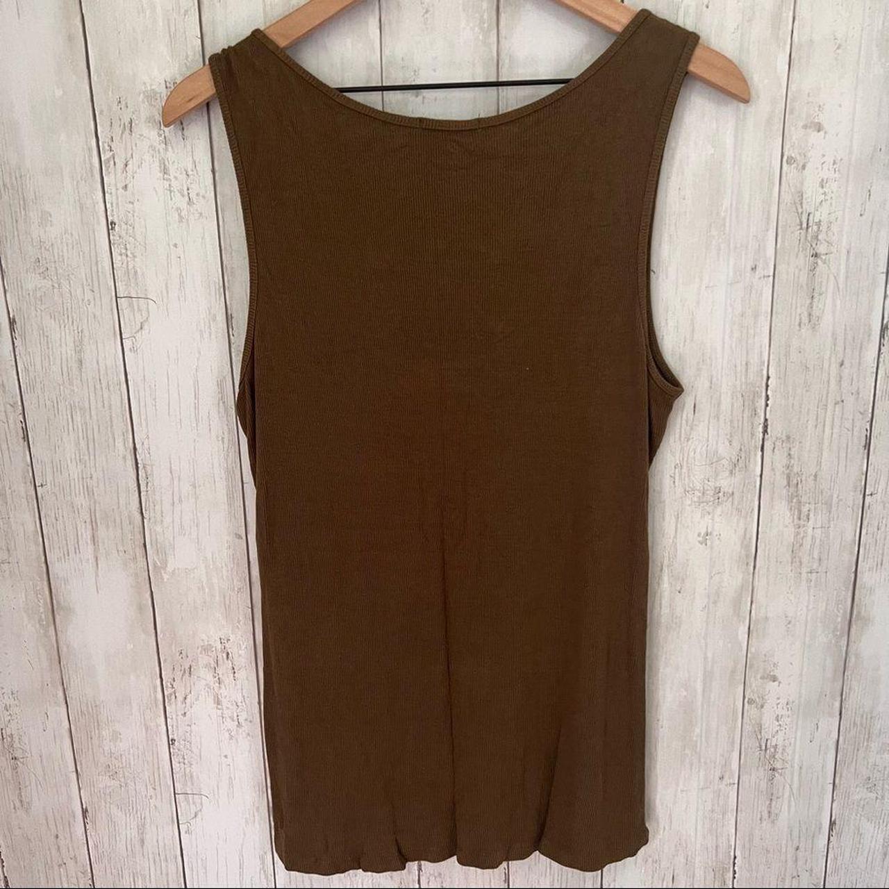 Cache Women's Tank top - Brown - M – Cache | Bead… - image 4