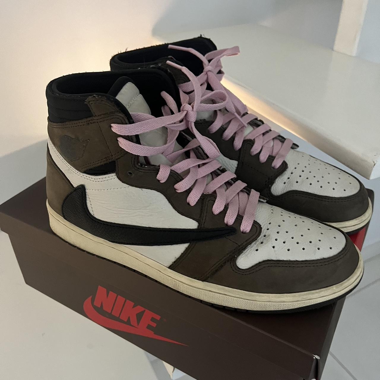 Jordan 1 x Travis scott condizioni 9.5/10 originali... - Depop