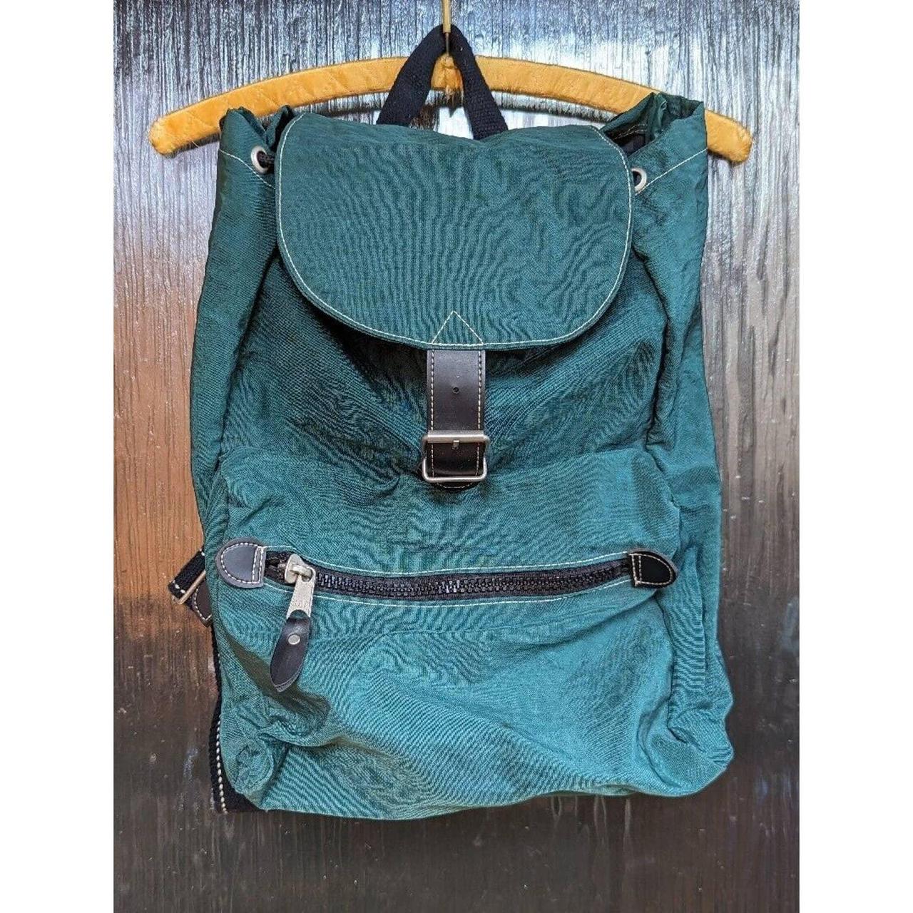 Vintage 1990s Y2K Gap Green Gorpcore Rucksack Nylon...