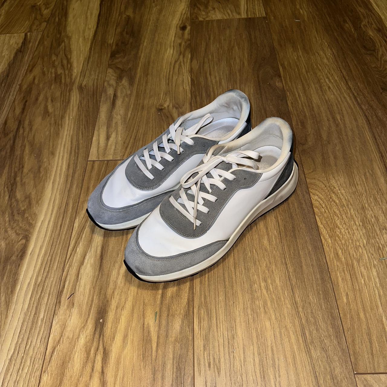 Arne White & Grey Trainers Marks on inside of the... - Depop