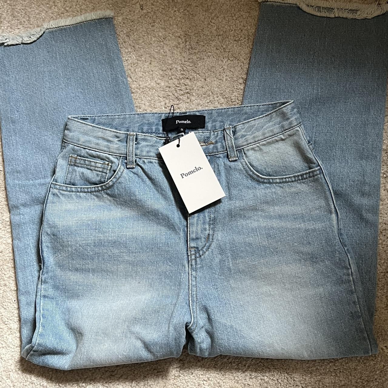 Light wash brand new Pomelo Jeans straight cut Depop