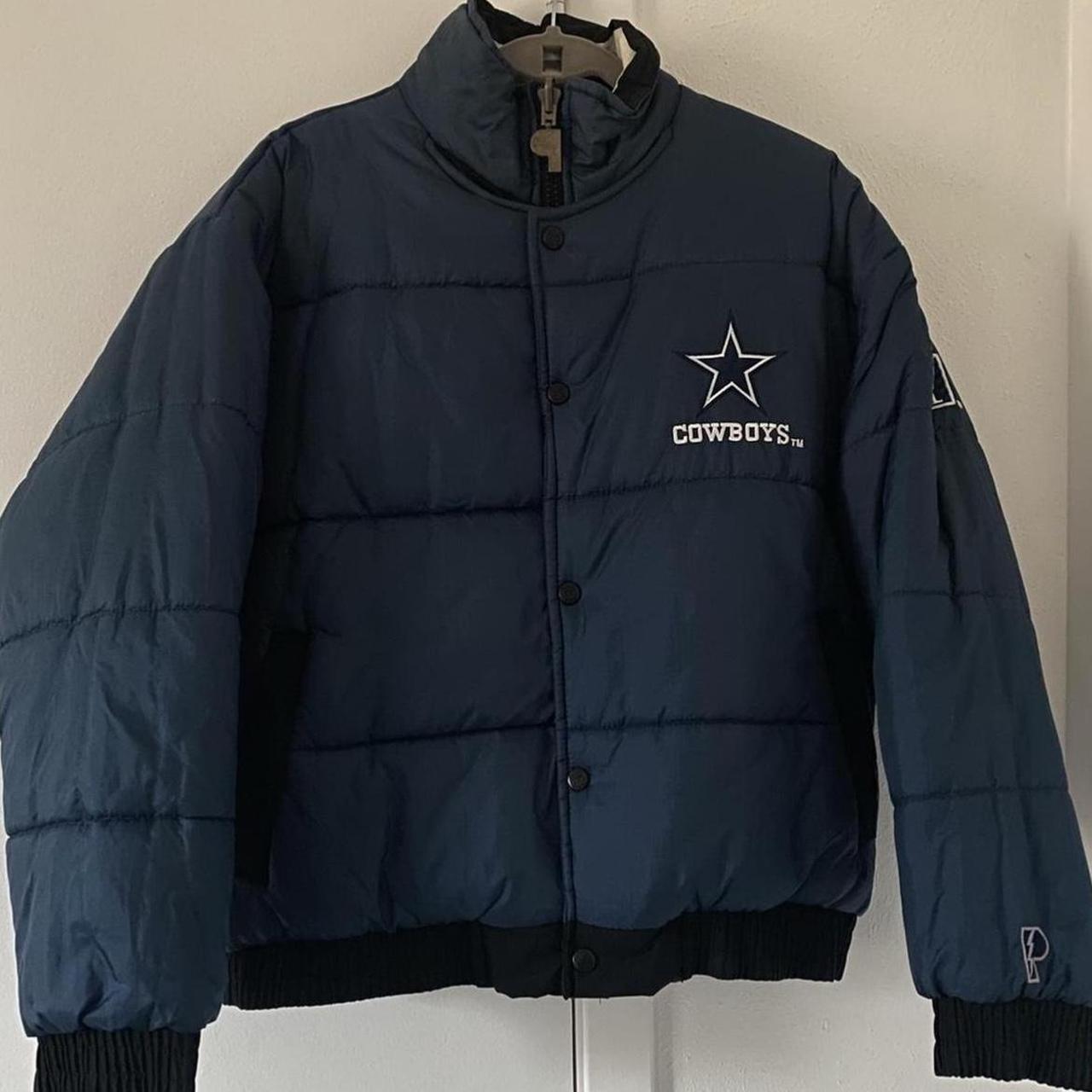 NWOT (L) REVERSIBLE UNISEX DALLAS COWBOYS NFL PUFFER - Depop