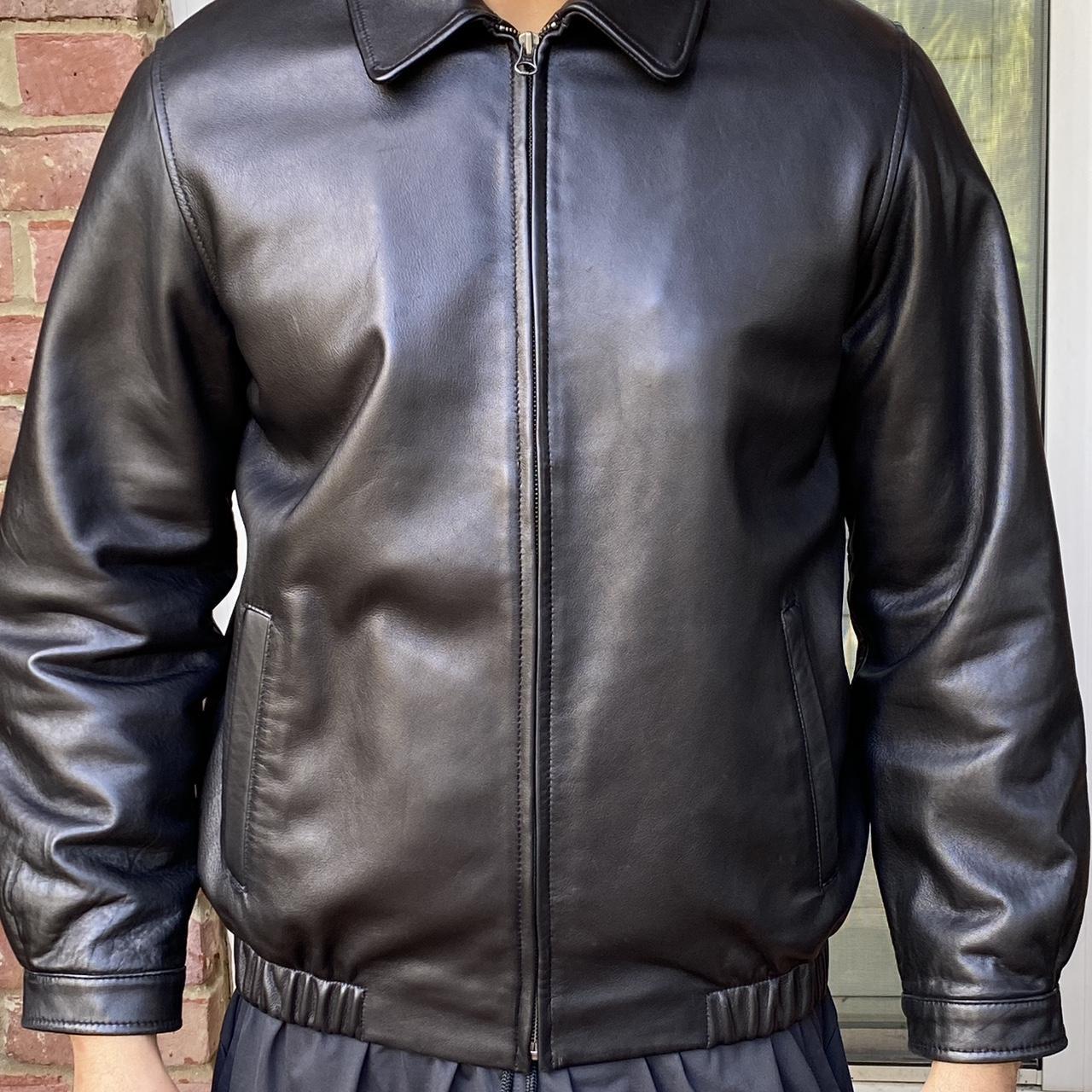 Daniel cremieux mens hot sale leather jacket