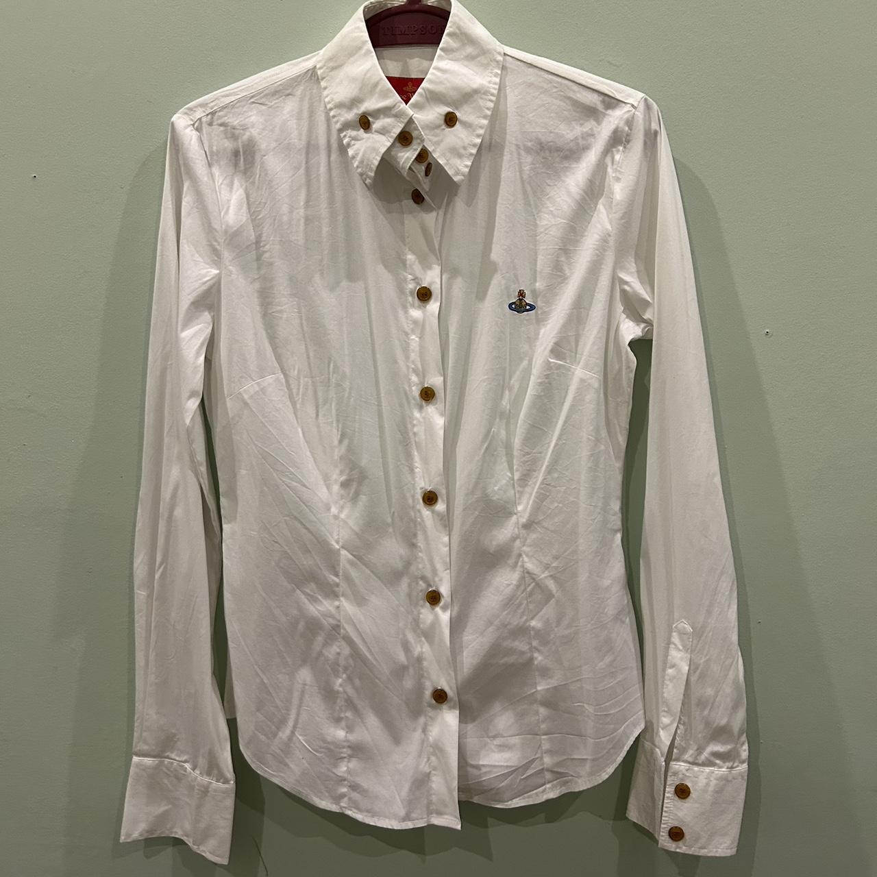 Vivienne Westwood fitted shirt worn once Depop